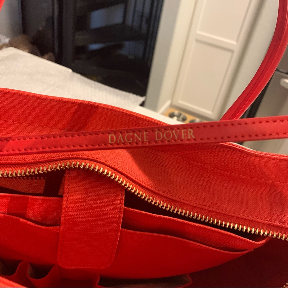 Dagne Dover 15” Tote - Vermilion - Picture 6 of 11